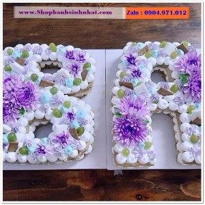 Bánh Sinh Nhật Chữ Cái & Số - RP35